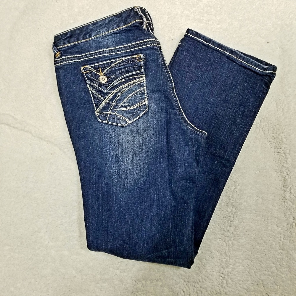 Maurice's Distressed Tiffany Bootcut Jean